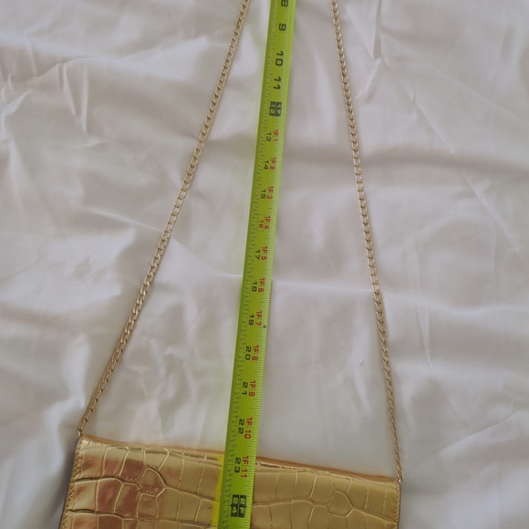 Kate Spade Gold Natasha Chain Card Case Crossbody - Picture 6 of 14